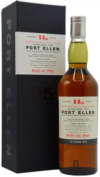 Port Ellen (silent) - 14th Release Islay Single Malt Scotch 1978 35 year old Whisky 70CL