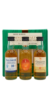 Discovery Collection - Miniature Gift Pack 3 x 5cl Whisky