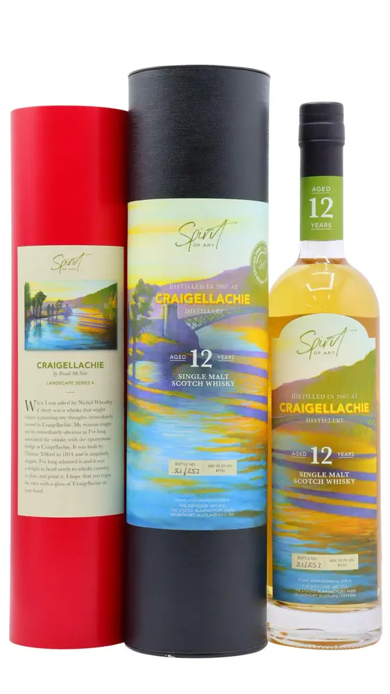 Craigellachie - Spirit Of Art Including Signed Print - Single Cask 12 year old Whisky