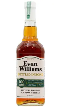 Evan Williams - Bottled In Bond 100 Proof Kentucky Straight Bourbon 4 year old Whiskey 70CL