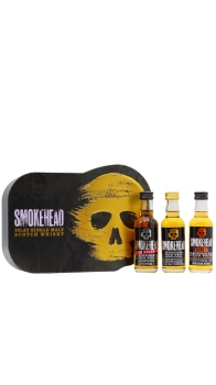 Smokehead - Miniature Gift Tin 3 x 5cl Whisky