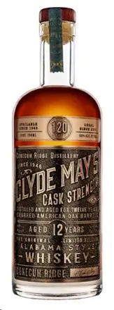 Clyde May's Whiskey 12 Year Cask Strength 750ml