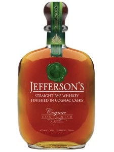 Jefferson's Straight Rye Whiskey Finished in Cognac Casks 750ml