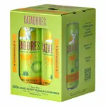 Cazadores Tequila Margarita Cocktail Ready-To-Drink 4-Pack 12oz Cans