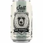 Salt Point Gin Highball Ready-To-Drink 4-Pack 12oz Cans