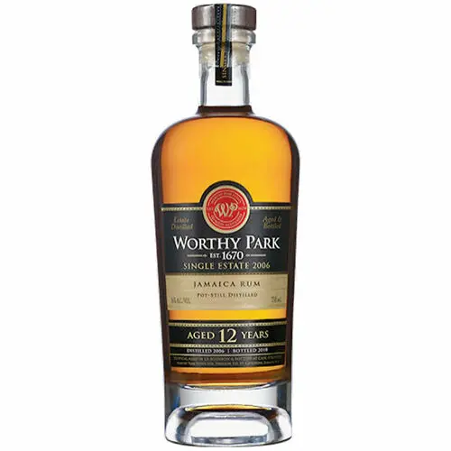 Worthy Park Single Estate 2006 12 Year Old Cask Strength Jamaica Rum 750ml