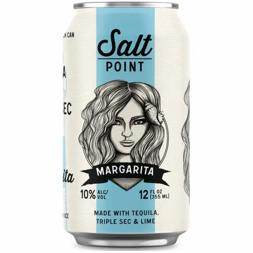 Salt Point Tequila Margarita Ready-To-Drink 4-Pack 12oz Cans