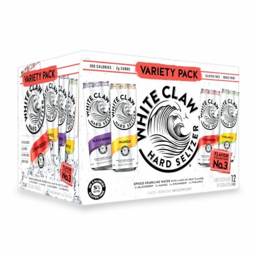 White Claw Variety Pack Flavor Collection No. 3 Nationwide Liquor