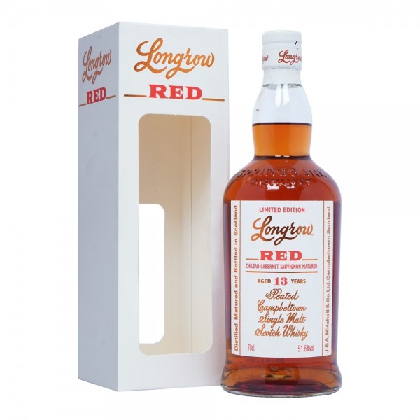 fiber Taknemmelig apologi Longrow - Red 13 Year Old Chilean Cabernet Sauvignon Finish 750ml | Whisky  Liquor Store