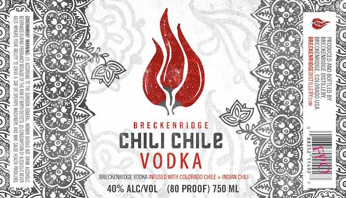 Breckenridge - Chili Chile Vodka 750ml