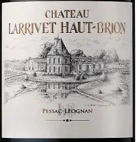 Chateau Larrivet Haut-brion Pessac-leognan 750ml