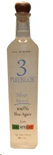 3 Pueblos Mezcal Silver 750ml