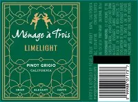 Menage A Trois Pinot Grigio Limelight 750ml