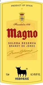Magno Brandy De Jerez Solera Reserva 750ml