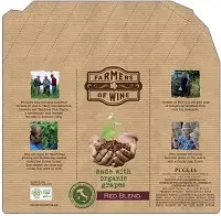 Farmers Of Wine Organic Red Blend 750ml