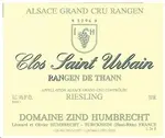 Zind-humbrecht Riesling Rangen De Thann Clos St. Urbain 750ml