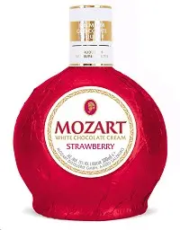 Mozart Strawberry White Chocolate Cream 750ml
