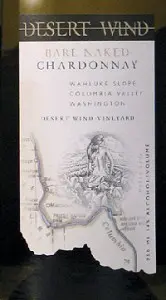 Desert Wind Chardonnay Bare Naked 750ml