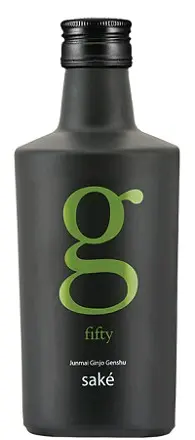 G Sake Junmai Ginjo Genshu Fifty 750ml