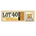 Lot No 40 Canadian Rye Whisky