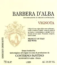 Conterno Fantino Barbera D'alba Vignota 750ml