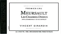Vincent Girardin Meursault Les Charmes-dessus 750ml