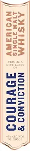 Virginia Distillery Whisky Courage And Conviction 750ml