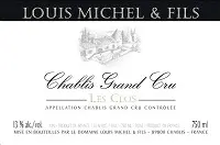 Louis Michel & Fils Chablis Les Clos 750ml