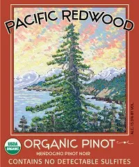 Pacific Redwood Organic Pinot Noir 750ml