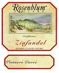 Rosenblum Cellars Zinfandel Vintners Cuvee 750ml