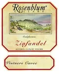 Rosenblum Cellars Zinfandel Vintners Cuvee 750ml