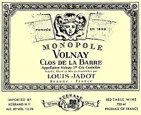 Louis Jadot Volnay Clos De La Barre 750ml