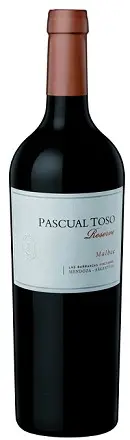 Pascual Toso Malbec Reserve Las Barrancas Vineyards 750ml