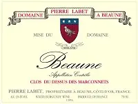 Domaine Pierre Labet Beaune Blanc Clos Du Dessus Des Marconnets 750ml