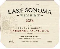 Lake Sonoma Winery Cabernet Sauvignon Sonoma County 750ml