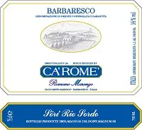 Ca' Rome' Barbaresco Sori Rio Sordo 750ml