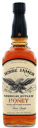 Jesse James Whiskey Honey 750ml