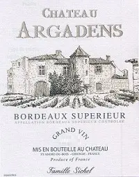 Chateau Argadens Bordeaux Superieur 750ml