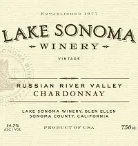 Lake Sonoma Winery Chardonnay 750ml