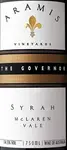 Aramis Syrah The Governor 750ml