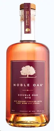 Noble Oak Rye Whiskey Double Oak 750ml