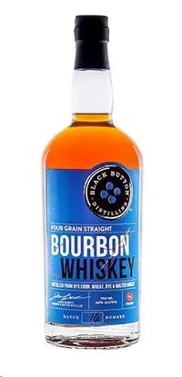 Black Button Distilling Bourbon Four Grain Straight 750ml