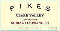 Pikes Shiraz Tempranillo Los Companeros 750ml
