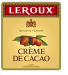 Leroux Liqueur Creme De Cacao Brown 54@ 750ml