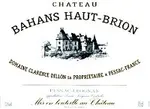Chateau Bahans Haut-brion Pessac-leognan 750ml