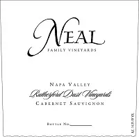 Neal Cabernet Sauvignon Rutherford Dust Vineyards 750ml