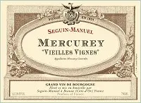 Seguin-manuel Mercurey Vieilles Vignes 750ml