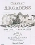 Chateau Argadens Bordeaux Blanc 750ml