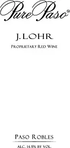 J. Lohr Pure Paso 750ml