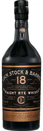 Lock Stock & Barrel Rye Whiskey 18 Year 750ml